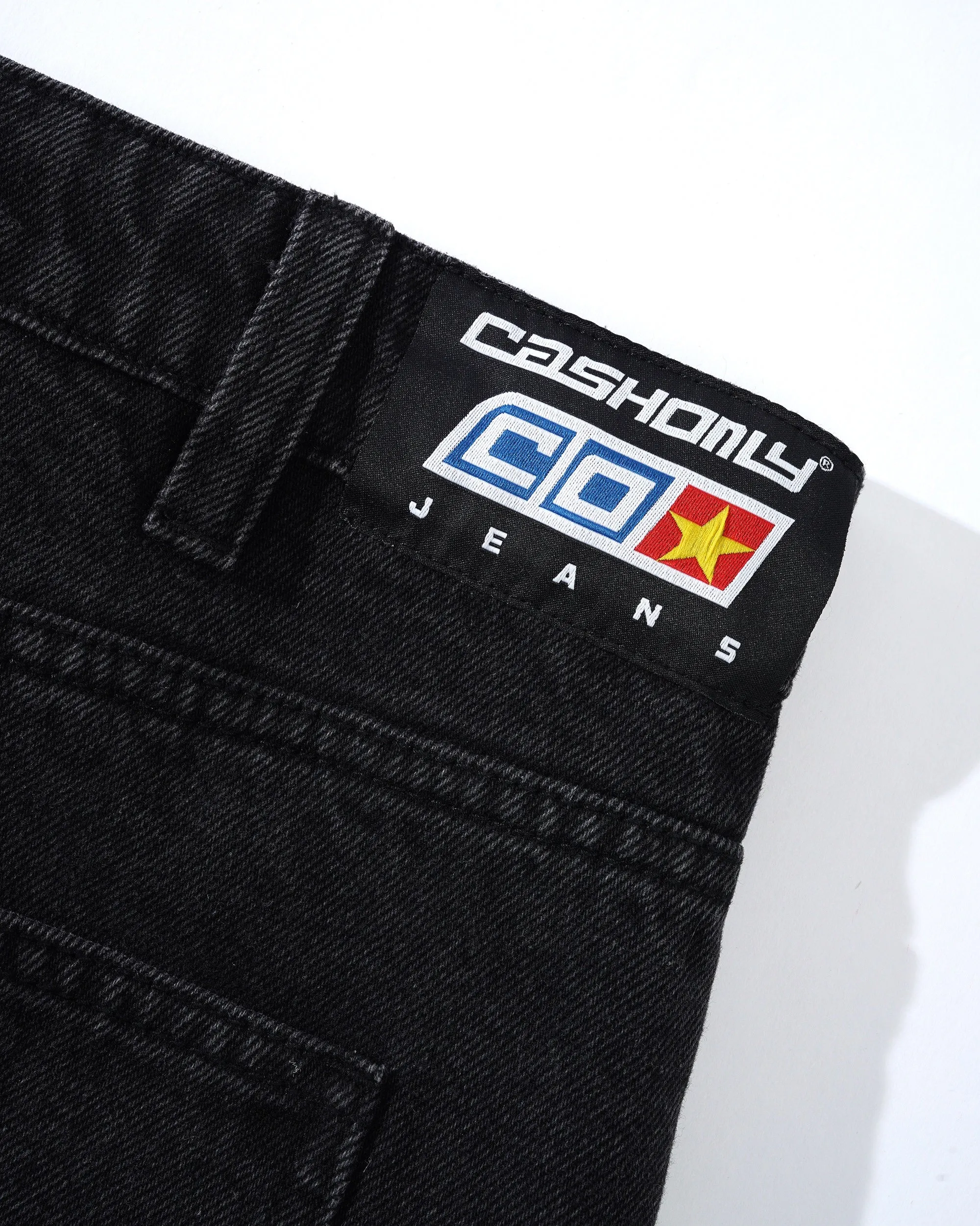 Cash Only Aleka Cargo Jeans Black