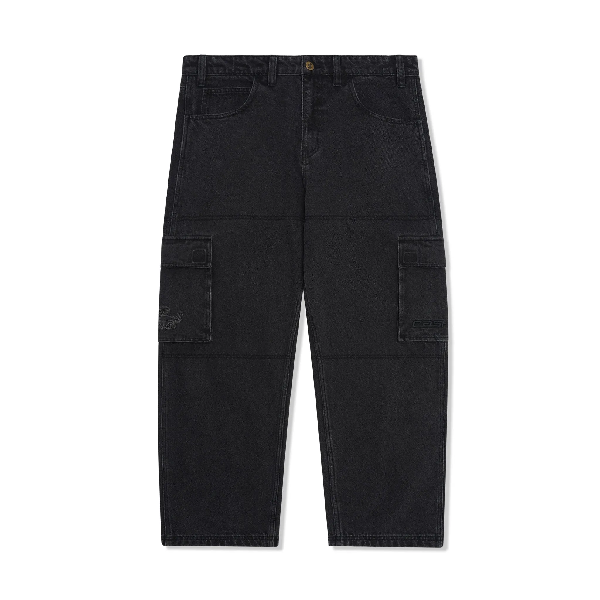 Cash Only Aleka Cargo Jeans Black