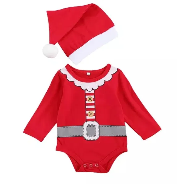 Christmas Romper and Hat #2000321