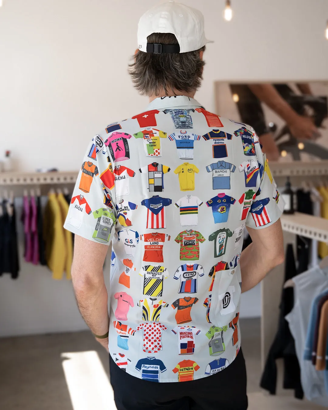 Classic Cycling "Jersey" Resort Shirt