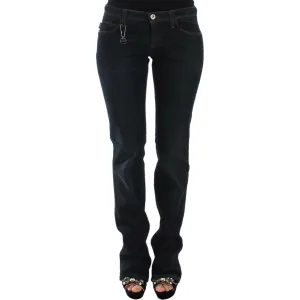 Costume National Chic Blue Slim Fit Denim Delight