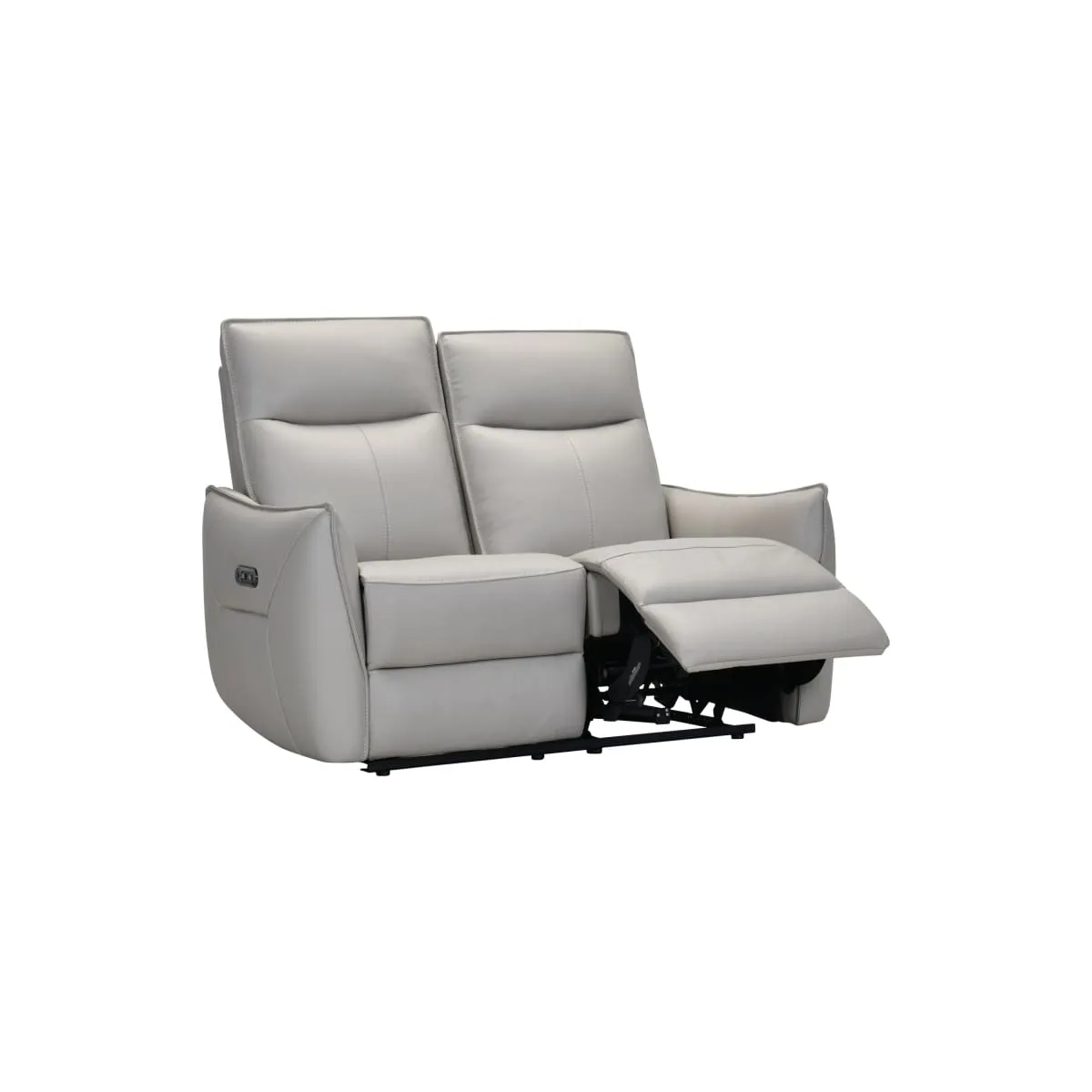 Crownmark Leather Power Recliner Loveseat