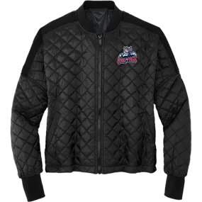 CT Wolfpack South Mercer Mettle Womens Boxy Quilted Jacket