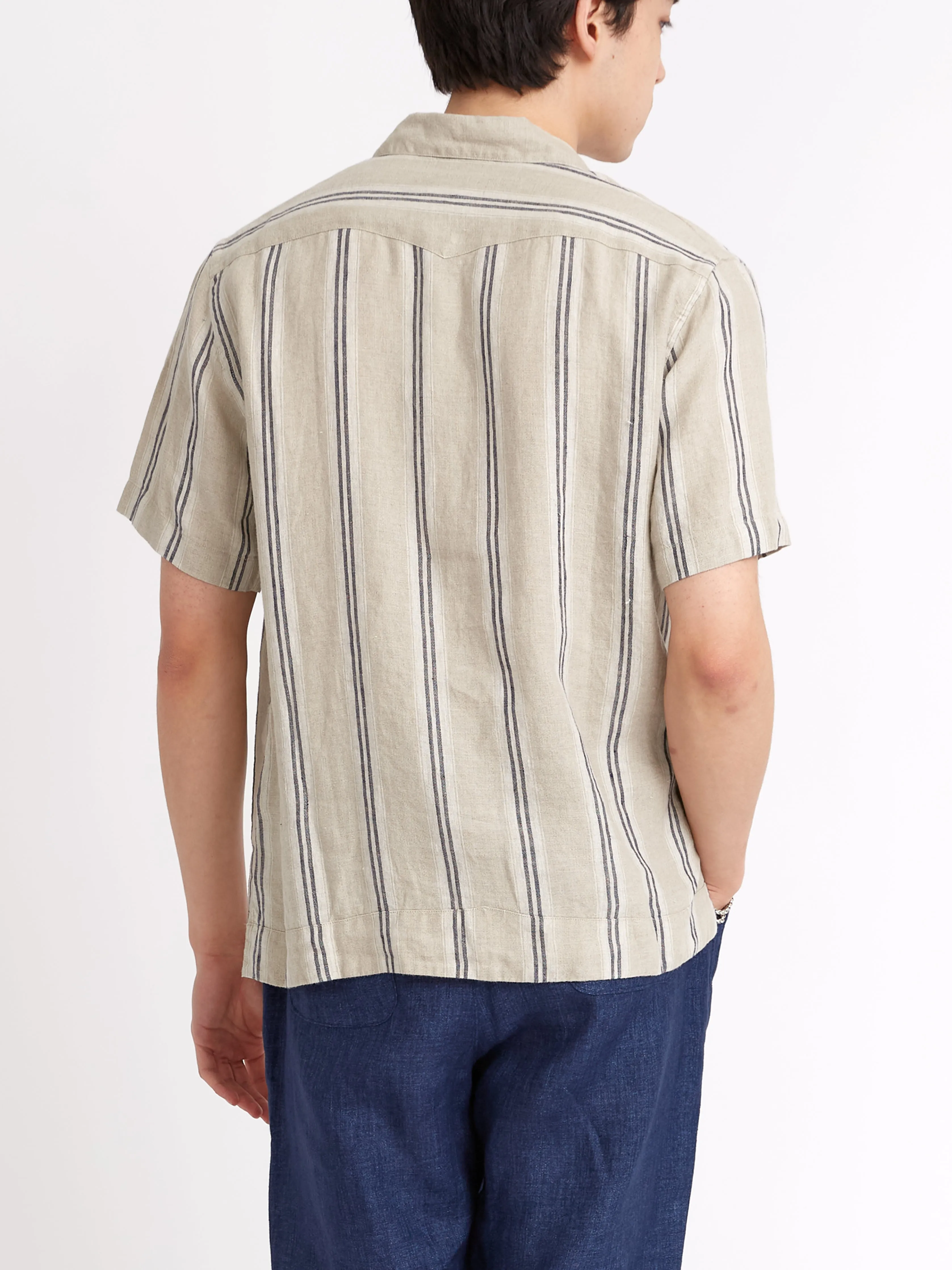 Cuban Short Sleeve Shirt Loughlin Sand