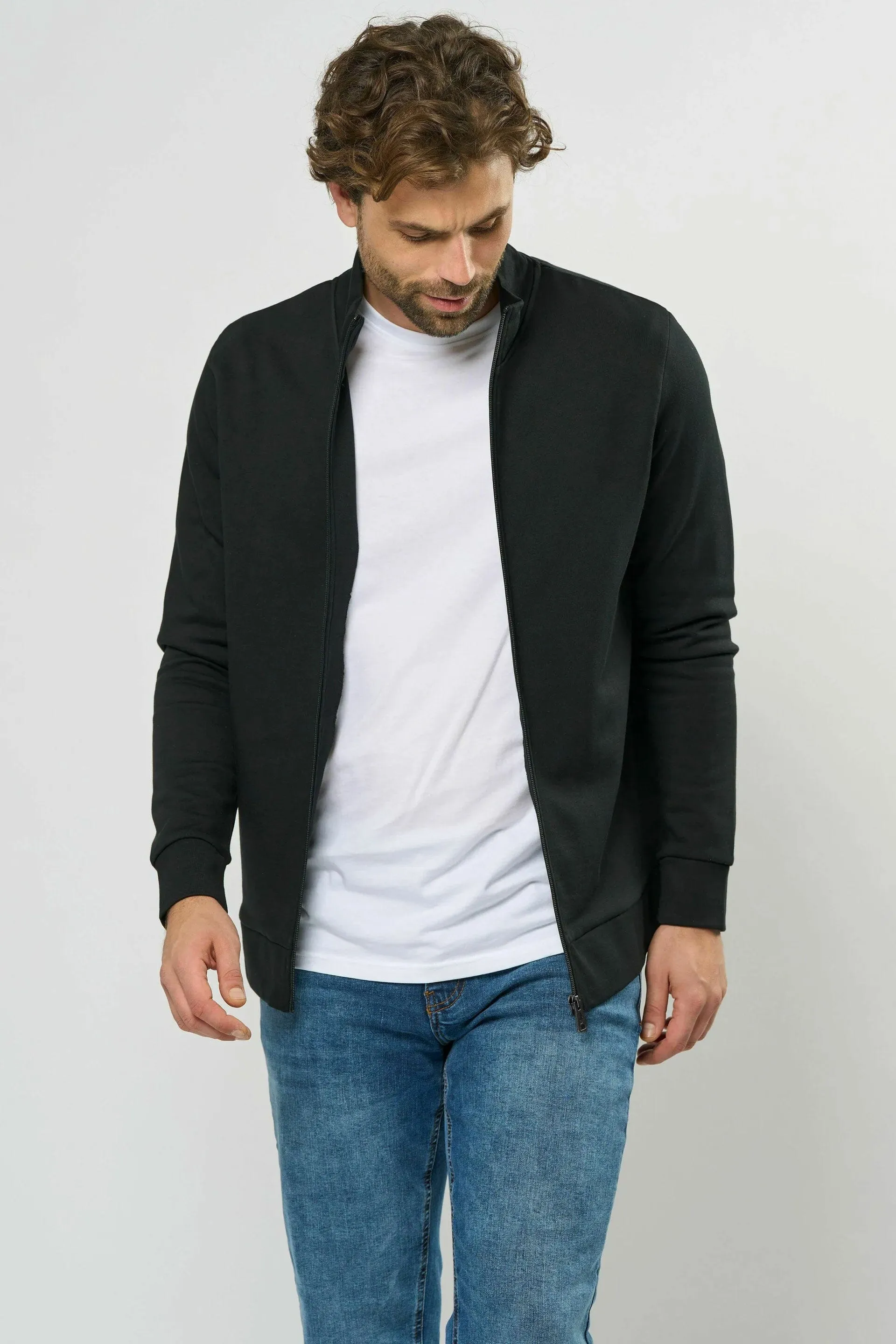 Cut Label Men's Sornas Fleece Zipper Jacket