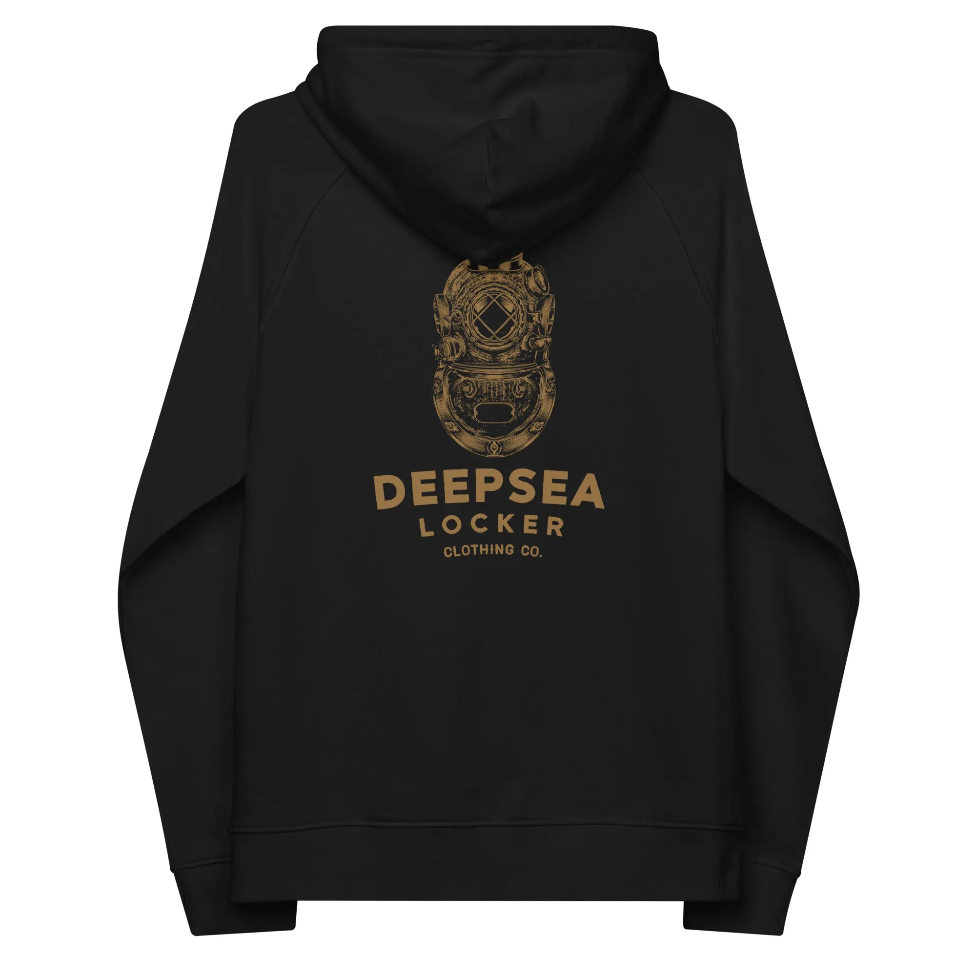 DEEPSEA Locker / Made Under Pressure / Eco Raglan hoodie