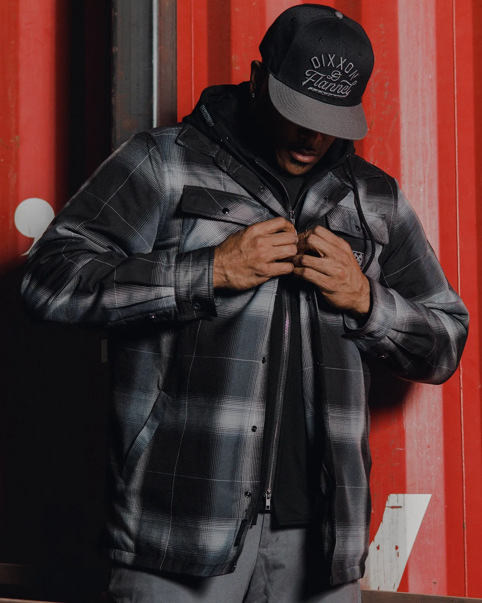 Destroyer Hooded Flannel Jacket