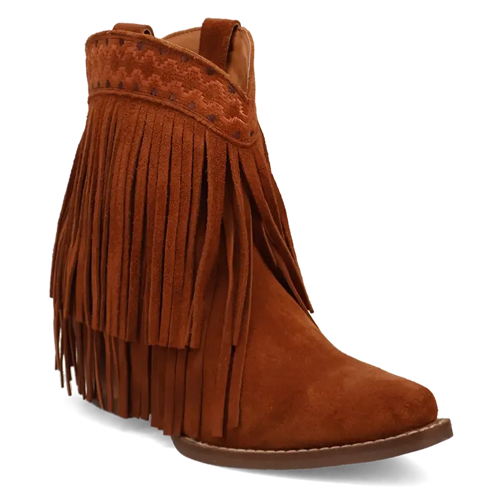 Dingo Tapadero - Women's Suede Leather Cowgirl Boots