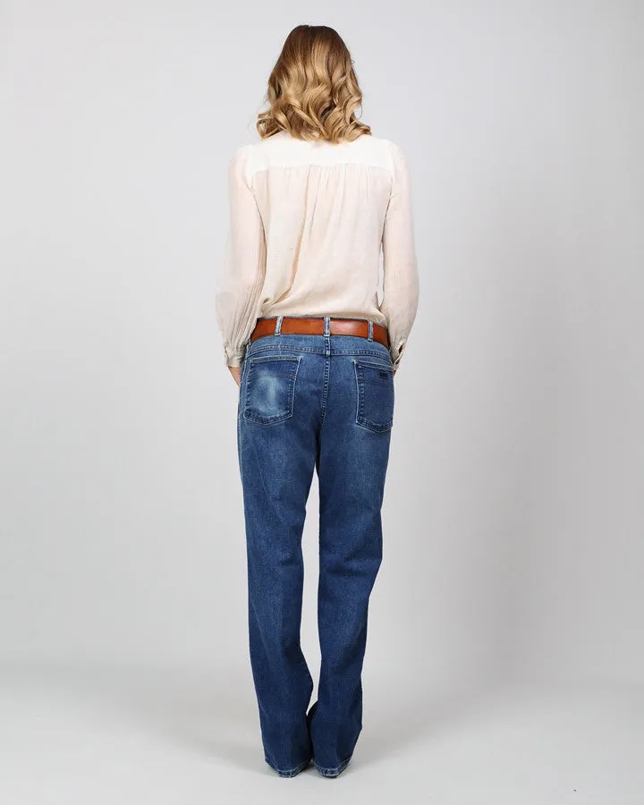 Distressed 70s Boyfriend Jeans