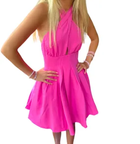 Dreamy Hot Pink Barbie Celebration Dress