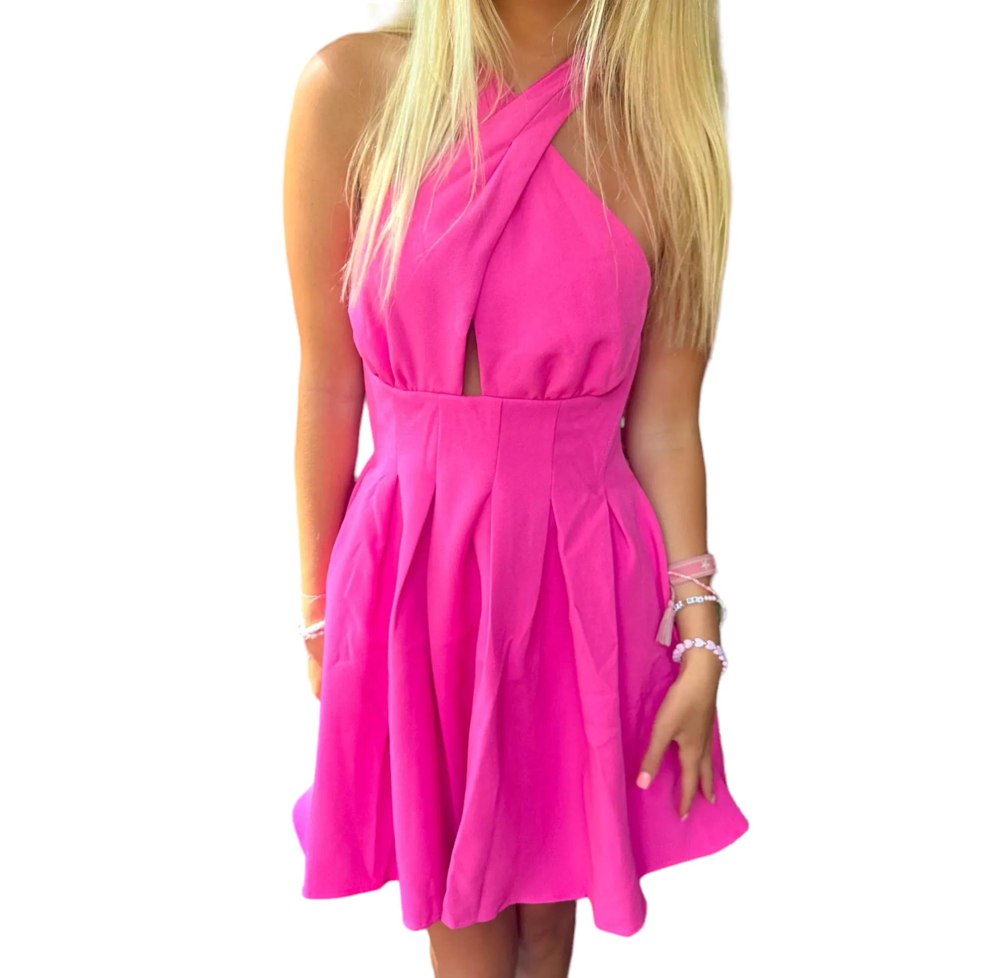 Dreamy Hot Pink Barbie Celebration Dress