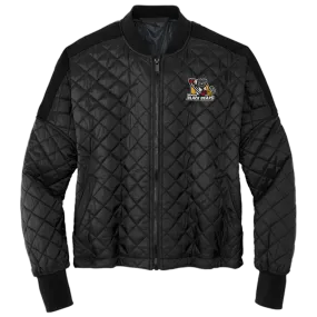 Dupage Black Bears Mercer Mettle Womens Boxy Quilted Jacket