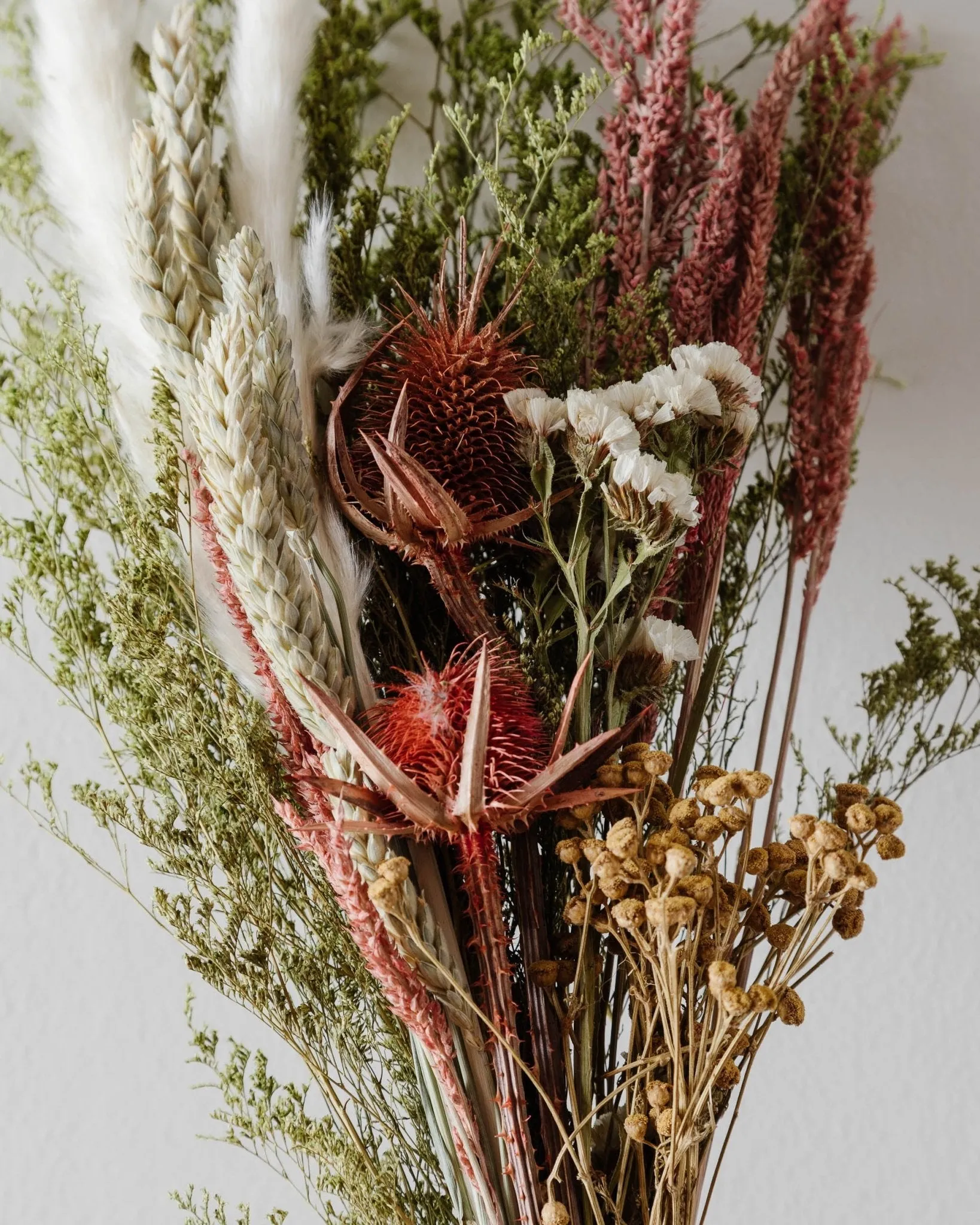 Dusty Rose Wildflower Bouquet