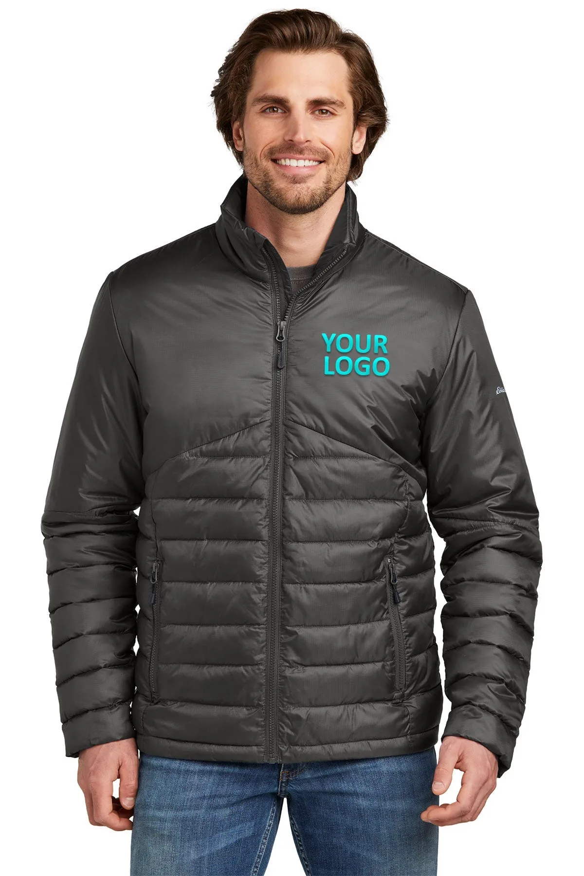 Eddie Bauer Custom Quilted Jackets, Iron Gate