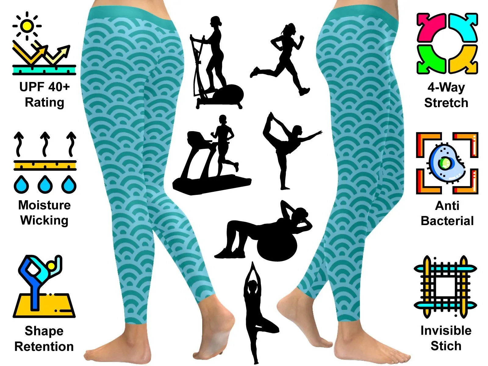 Faith Requires Trust Soft Leggings For Women - Christian Leggings For Women