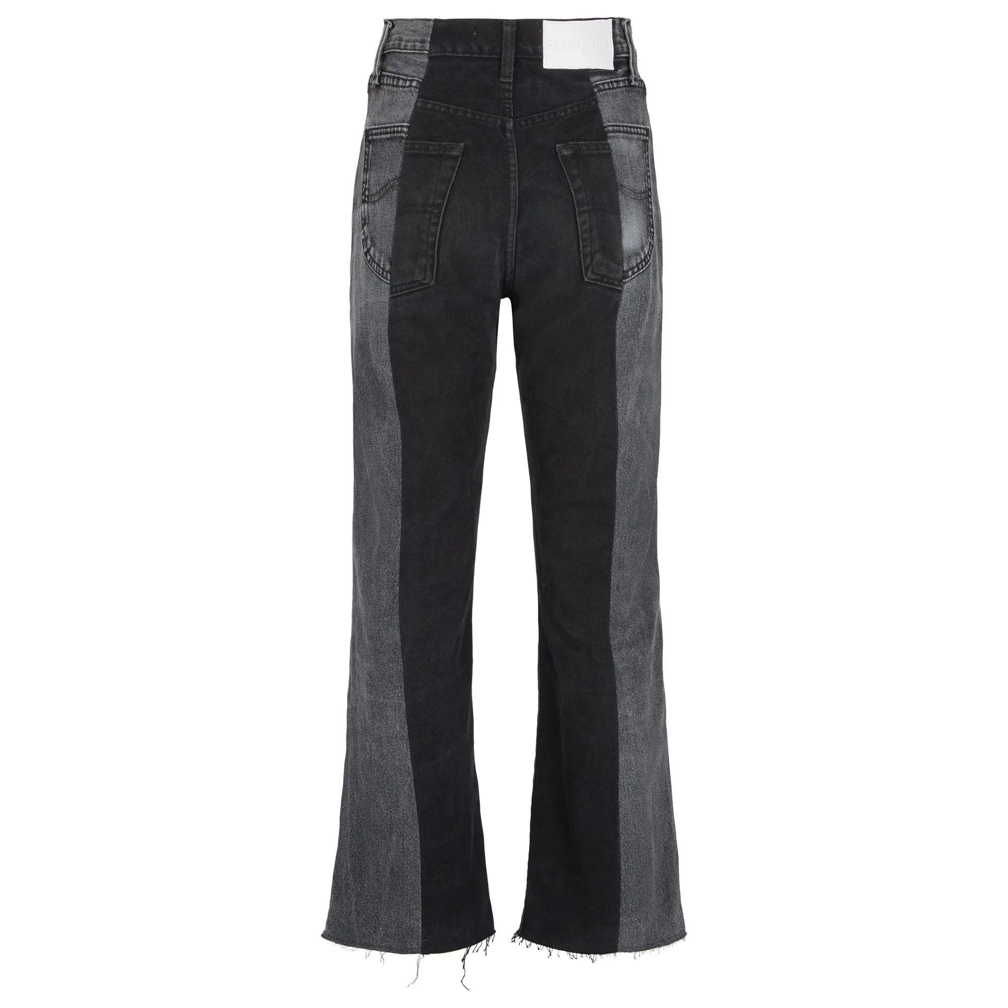 Flare Jean Charcoal Grey/Black