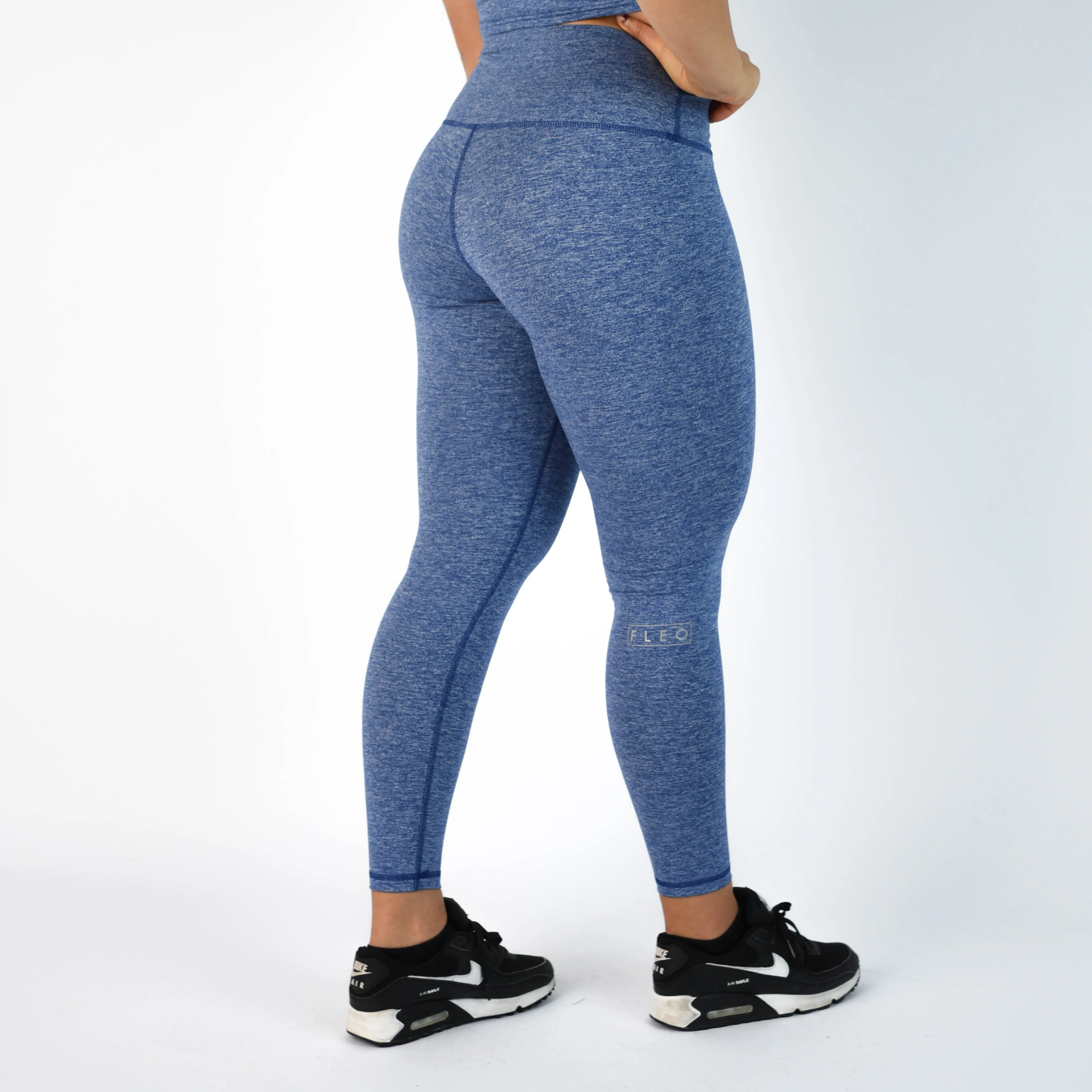 FLEO El Toro 25" Heather Cobalt Leggings