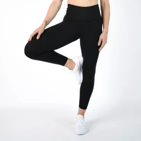 FLEO Heather Black Super High Leggings