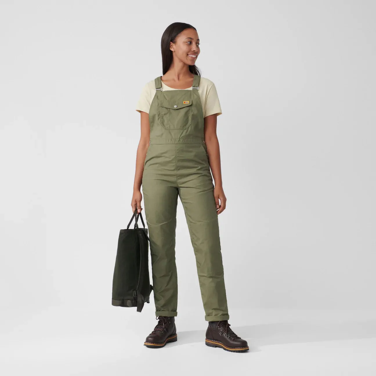 FR Vardag Dungaree Trousers Women Green