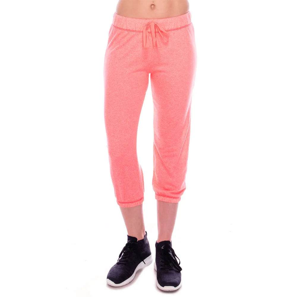 French Terry Jogger Capri Pants