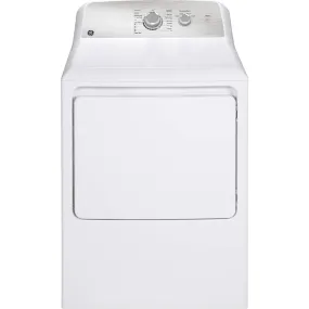 GE 7.2 cu.ft. Top Load Electric Dryer with SaniFresh Cycle White - GTD40EBMRWS