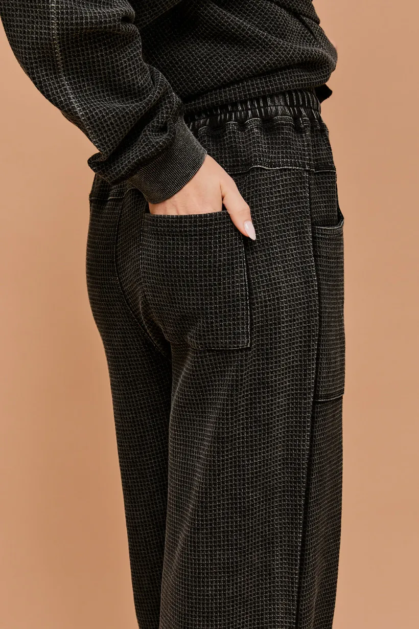 Gilli Cargo Waffle Lounge Pants