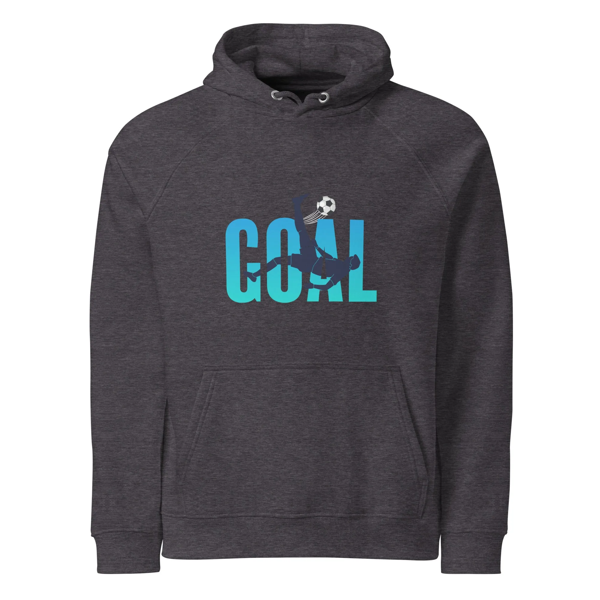 Goal Typography Graphic Women Eco Raglan Hoodie