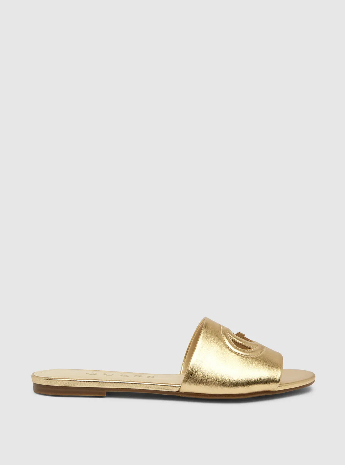 Gold Tashia Cutout Logo Slides