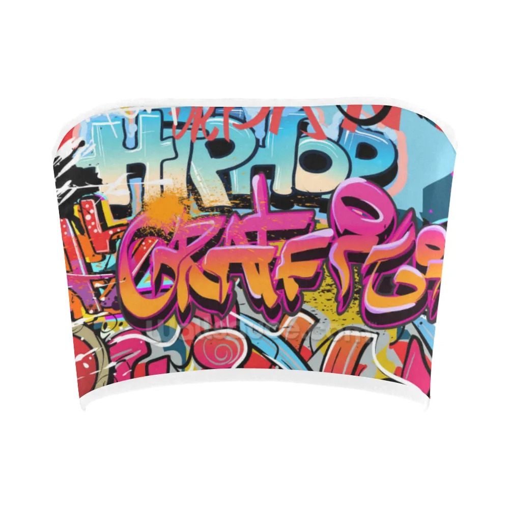 Graffiti Art Tube Top