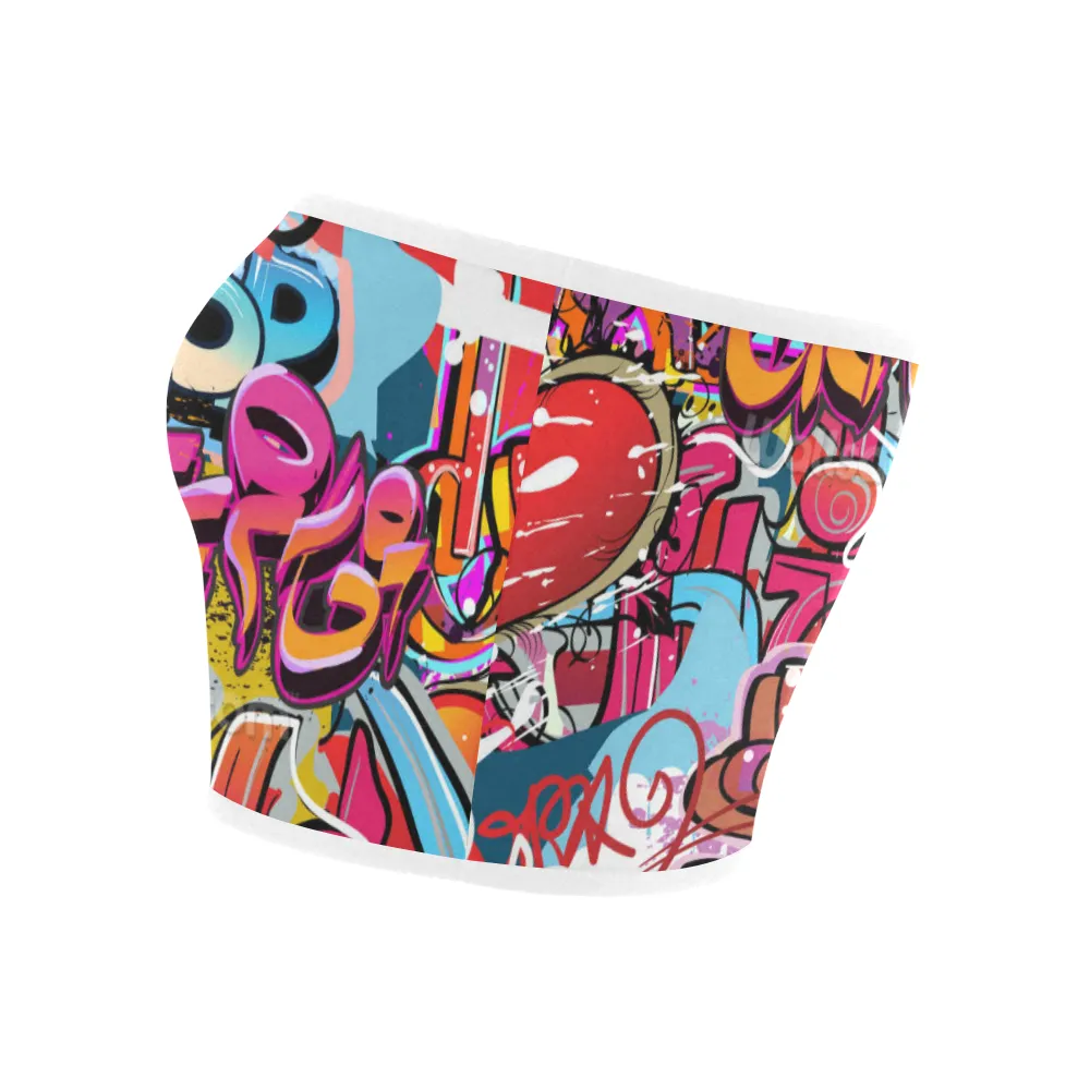 Graffiti Art Tube Top