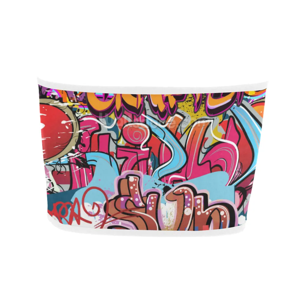 Graffiti Art Tube Top