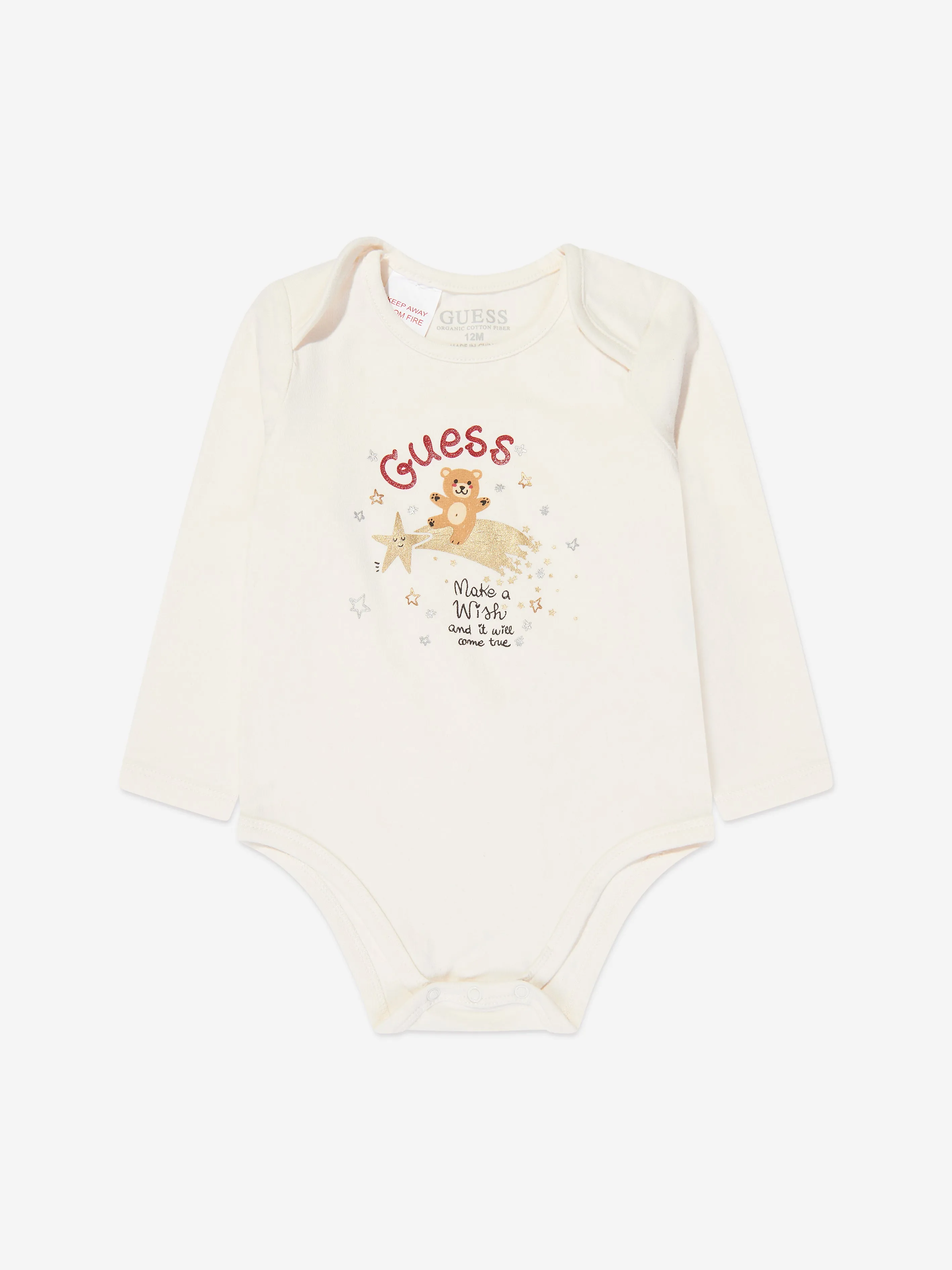 Guess Baby Girls 3 Piece Outfit Set in Red