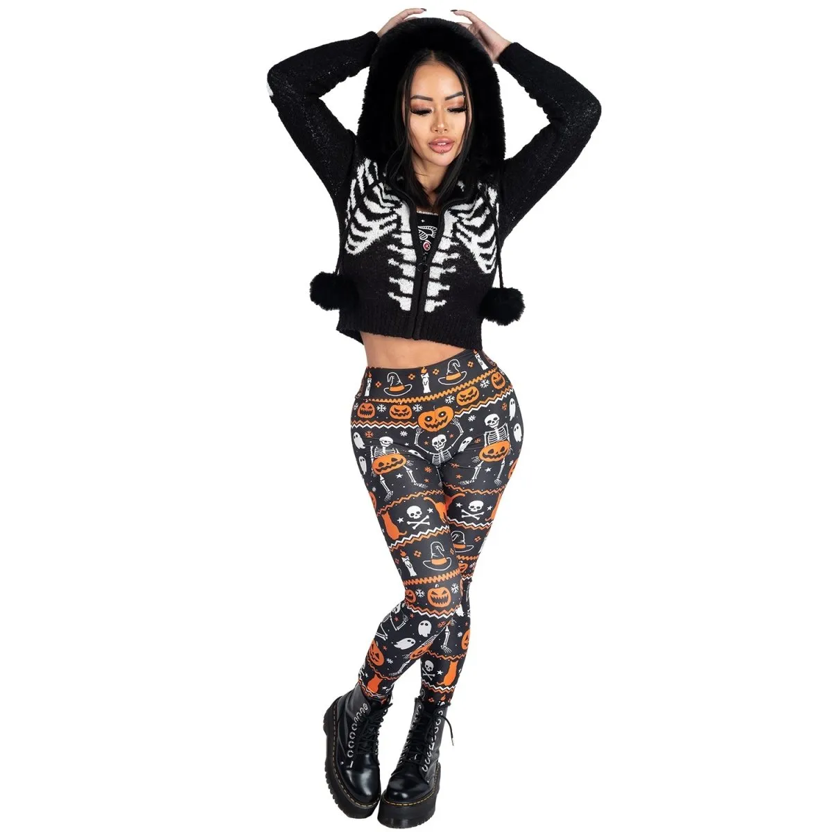 Halloween Party High Waist Leggings