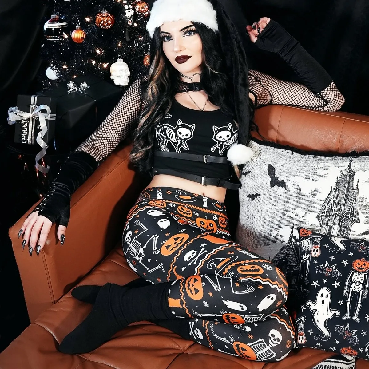 Halloween Party High Waist Leggings