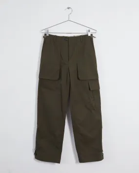 Helmut Lang 'patch pocket' cargo pants, khaki, 6