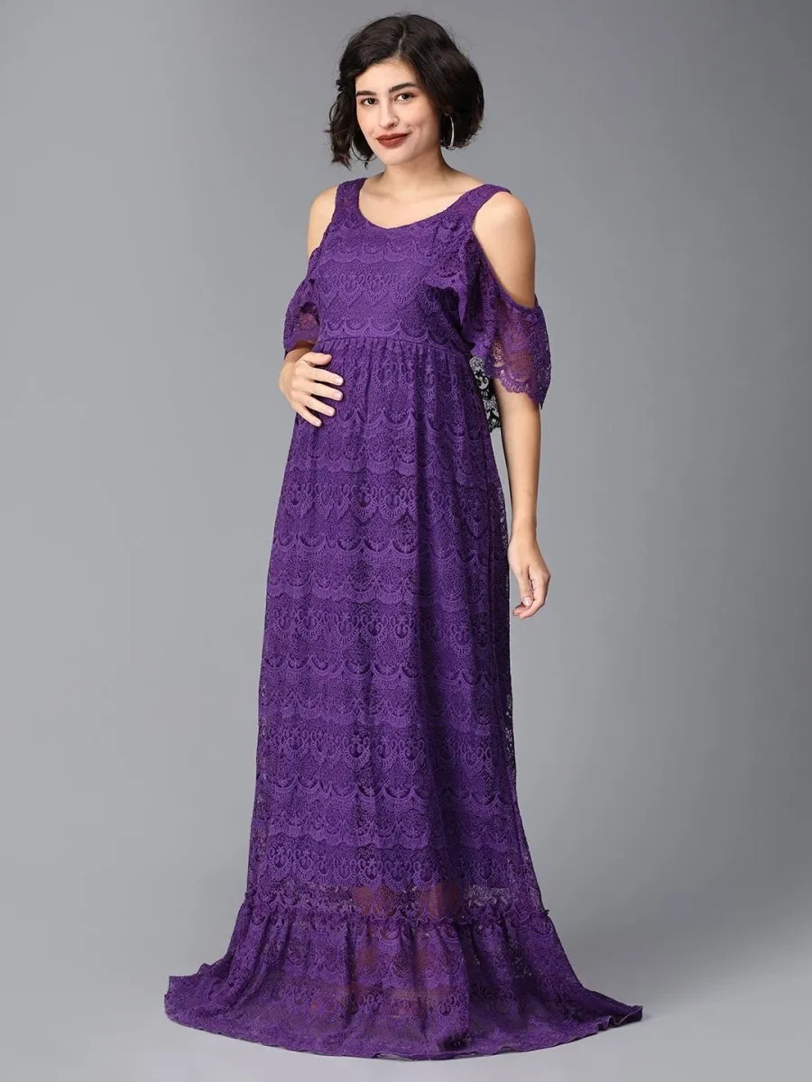 Her Majesty Maternity Photoshoot Gown