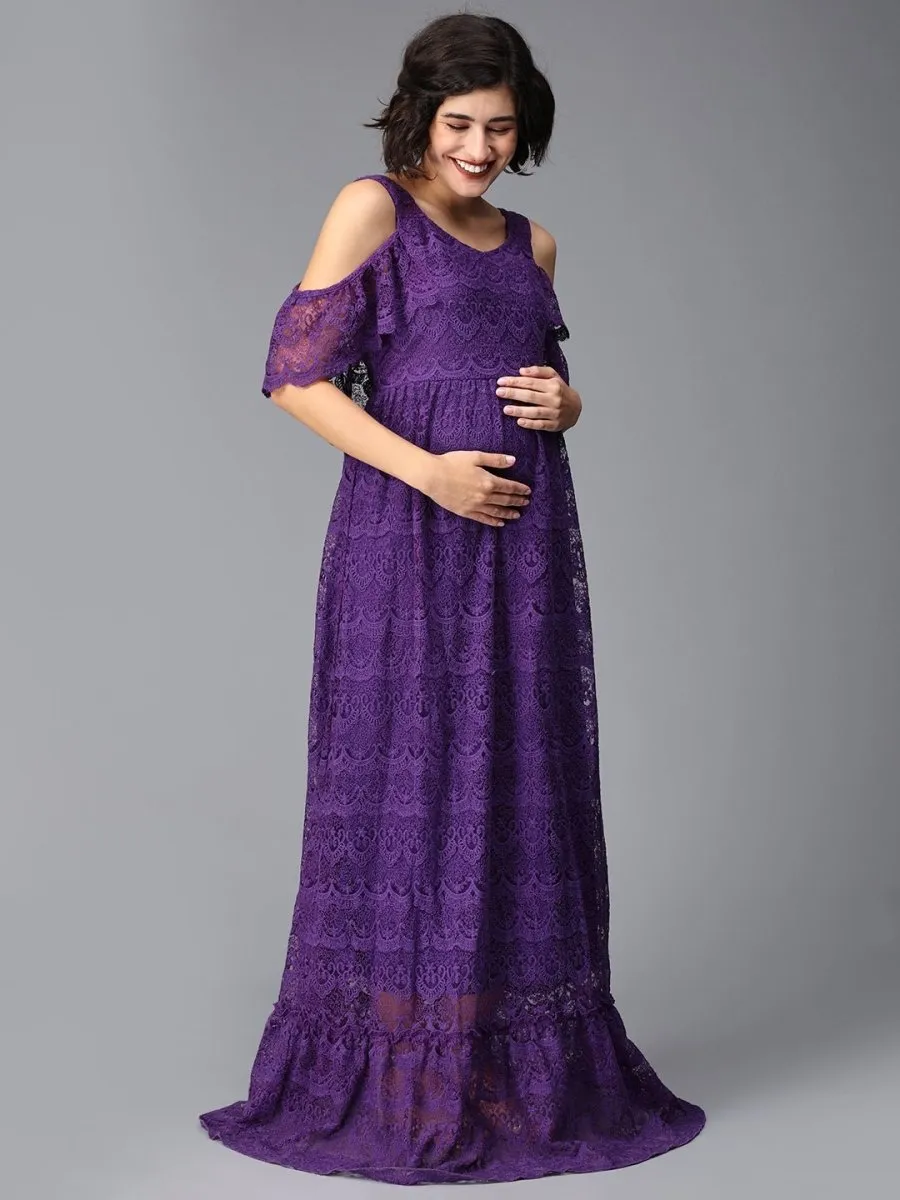 Her Majesty Maternity Photoshoot Gown