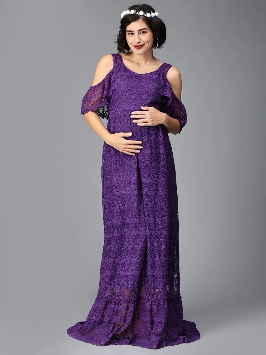 Her Majesty Maternity Photoshoot Gown