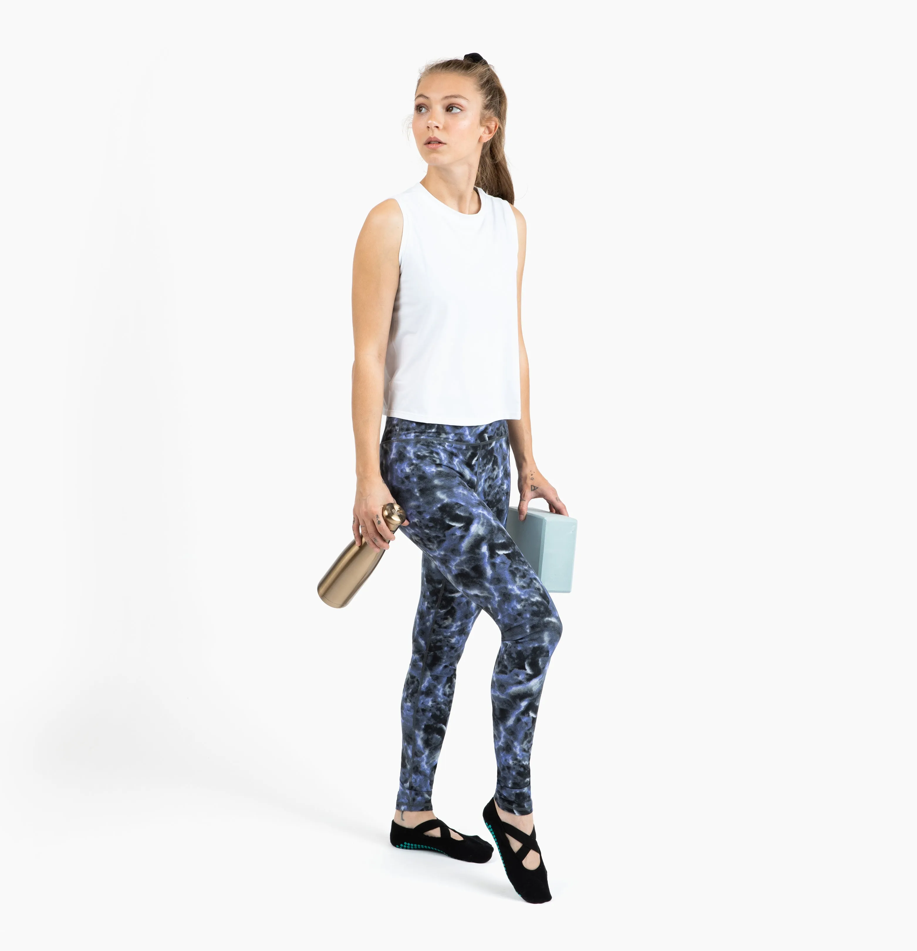 High-Rise Printed Legging