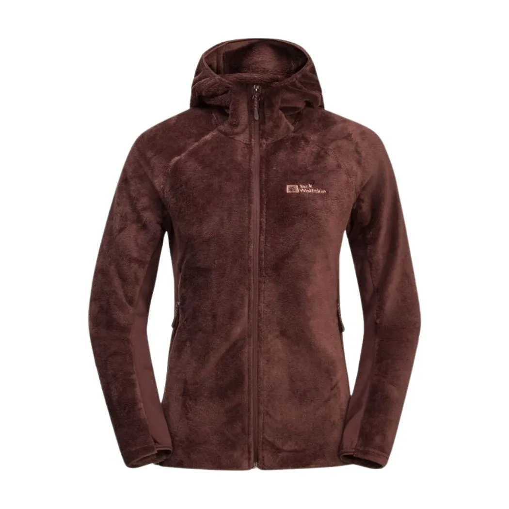 jack wolfskin Rotwand Hooded FZ Women's Fleece Jacket