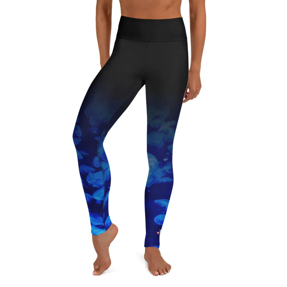 Jellyfish Bloom Leggings - High Waist