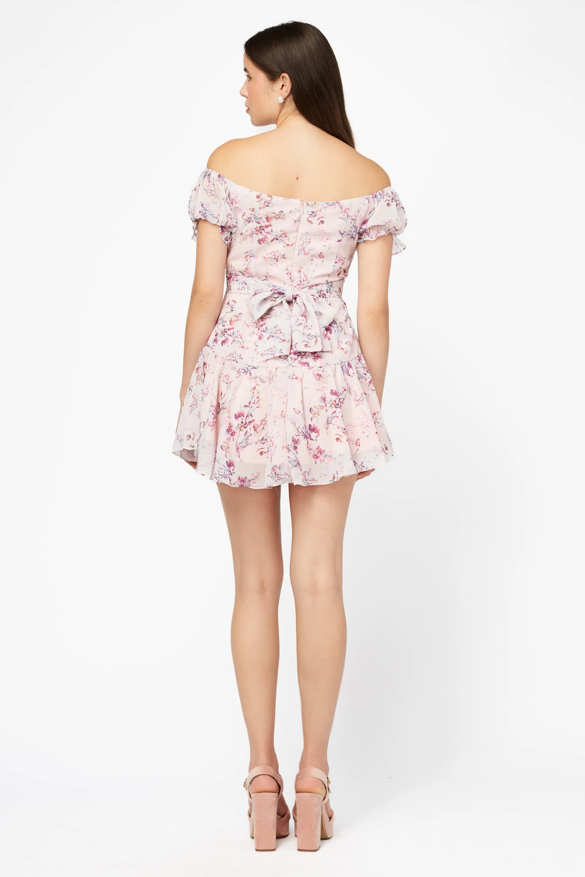 Jess Floral Mini Dress