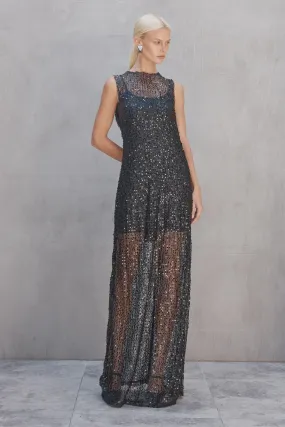 Jewel Gown - Black