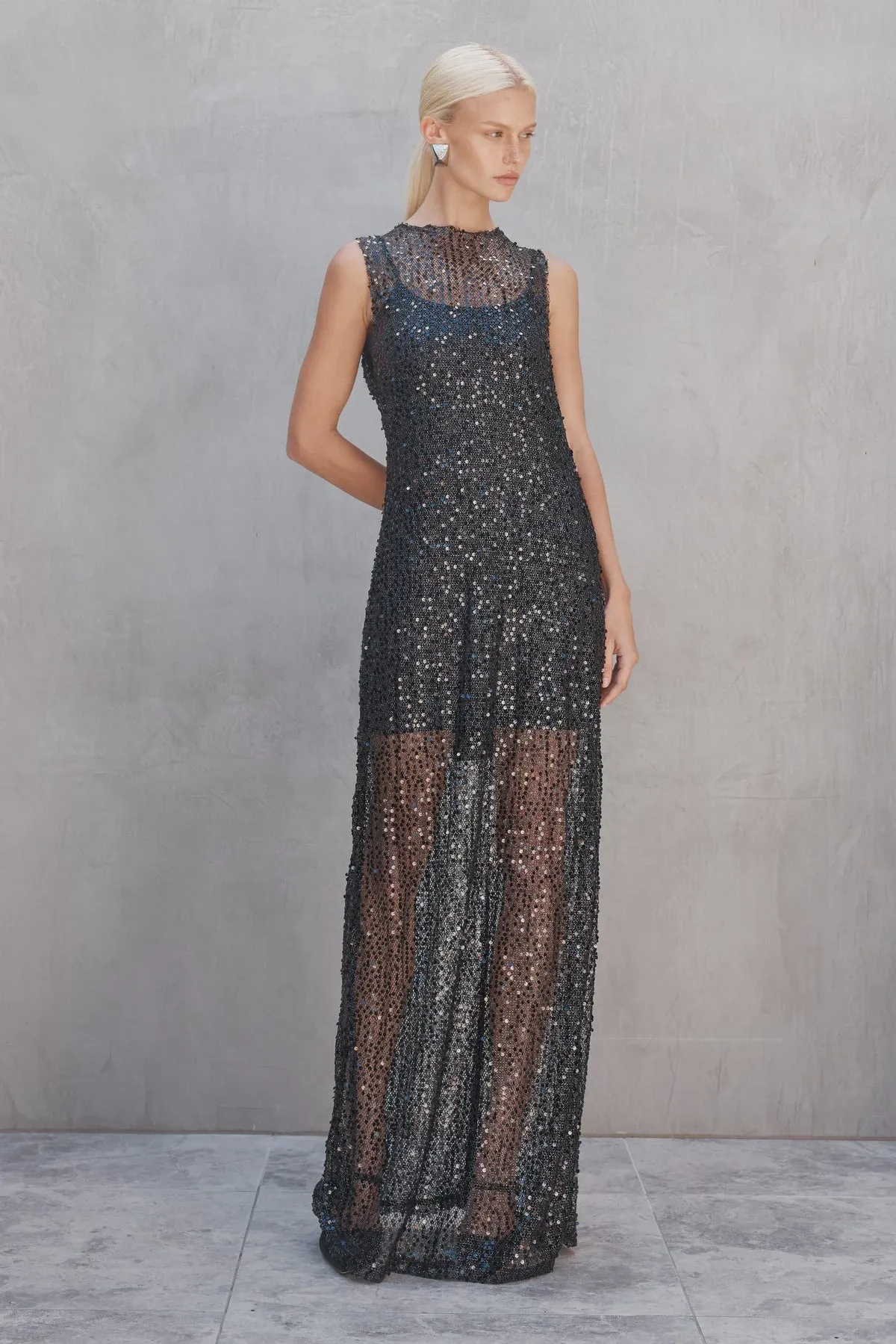 Jewel Gown - Black