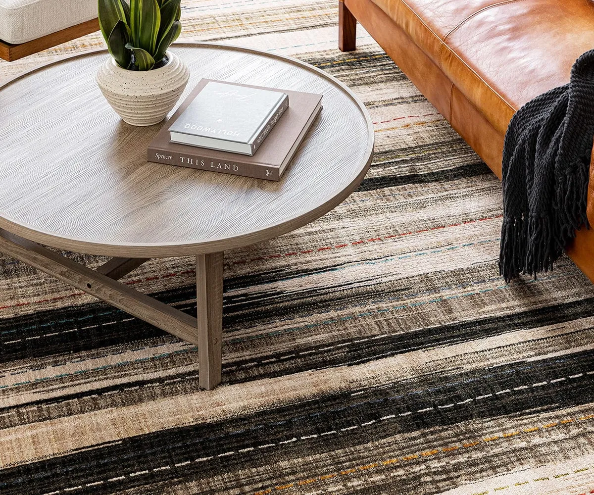 Karastan Elements Brim Rug - Dark Linen