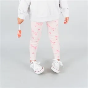 Kira Kids Infant & Toddler Girls Pink Unicorn Organic Cotton Leggings