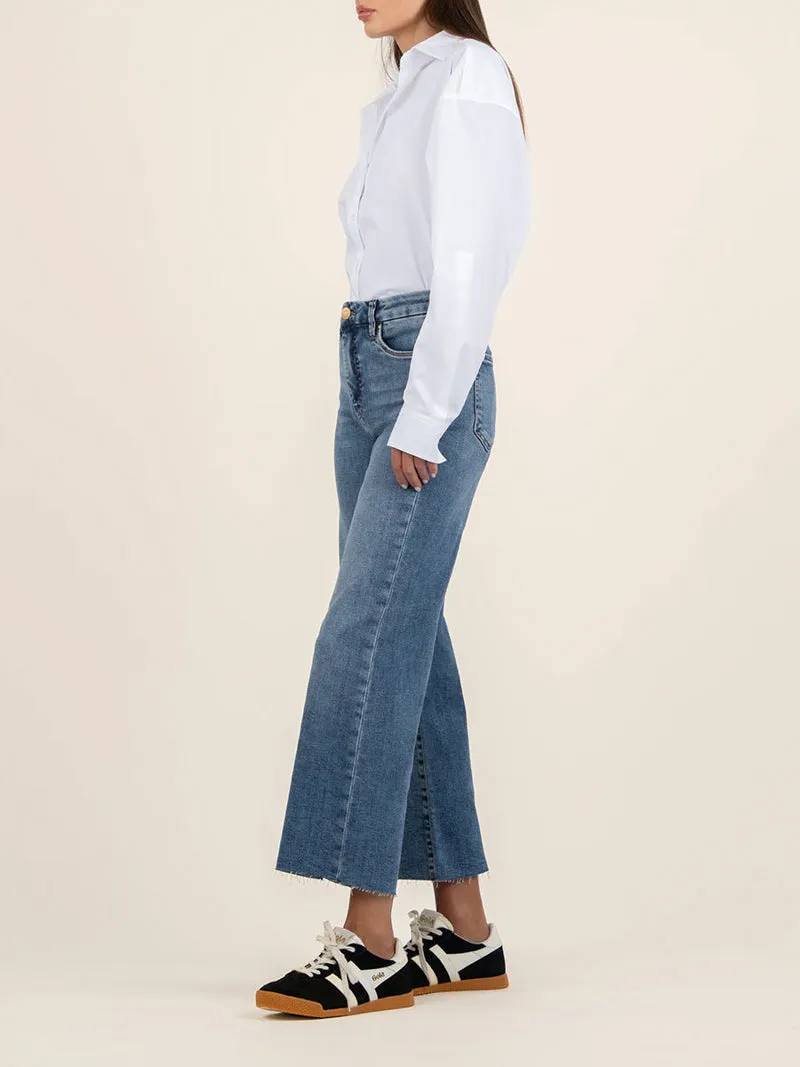 Kut from the Kloth Meg Wide Leg Denim - Gripping