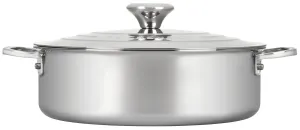 Le Creuset 4.5 qt. Stainless Steel Rondeau