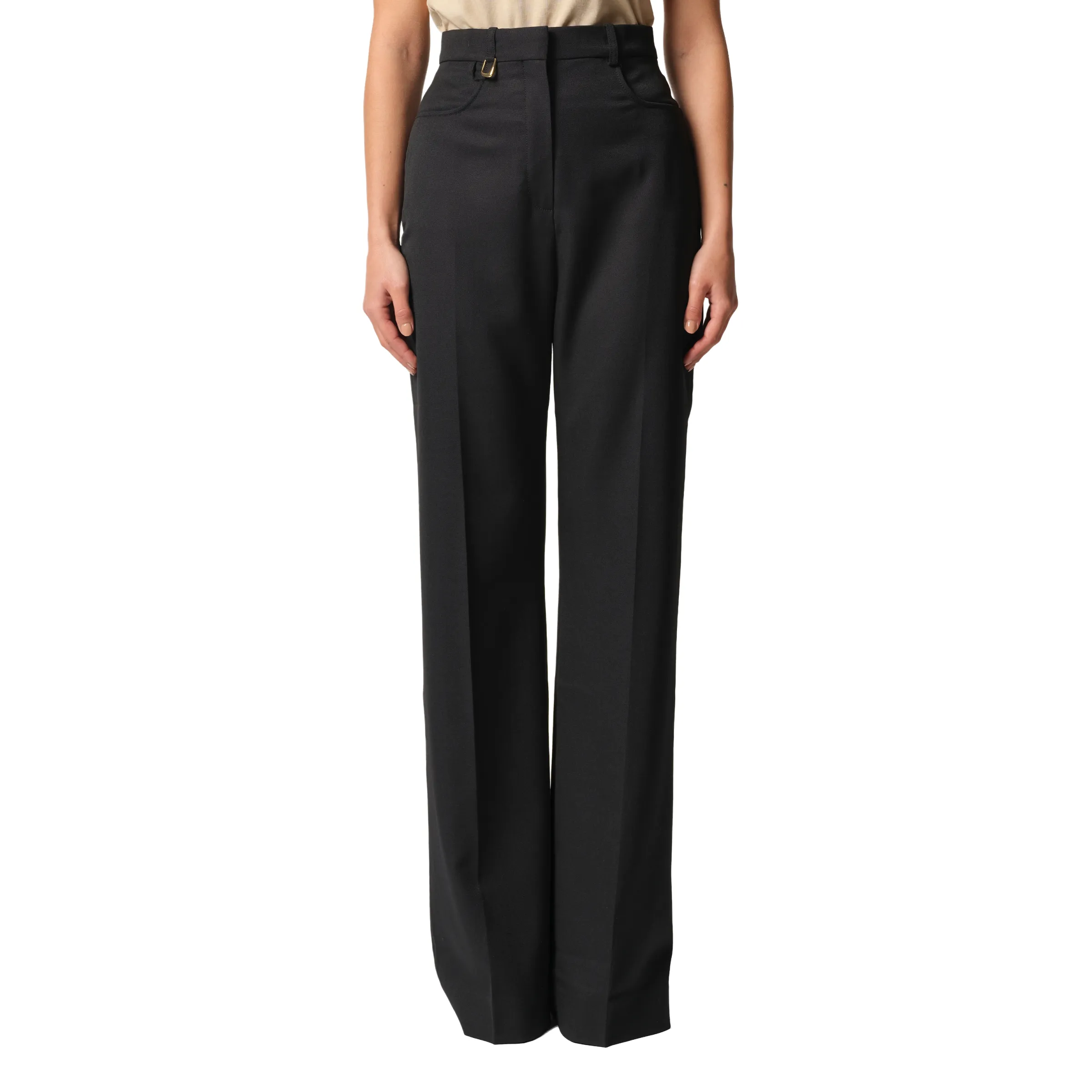 Le Pantalon Sauge in Black