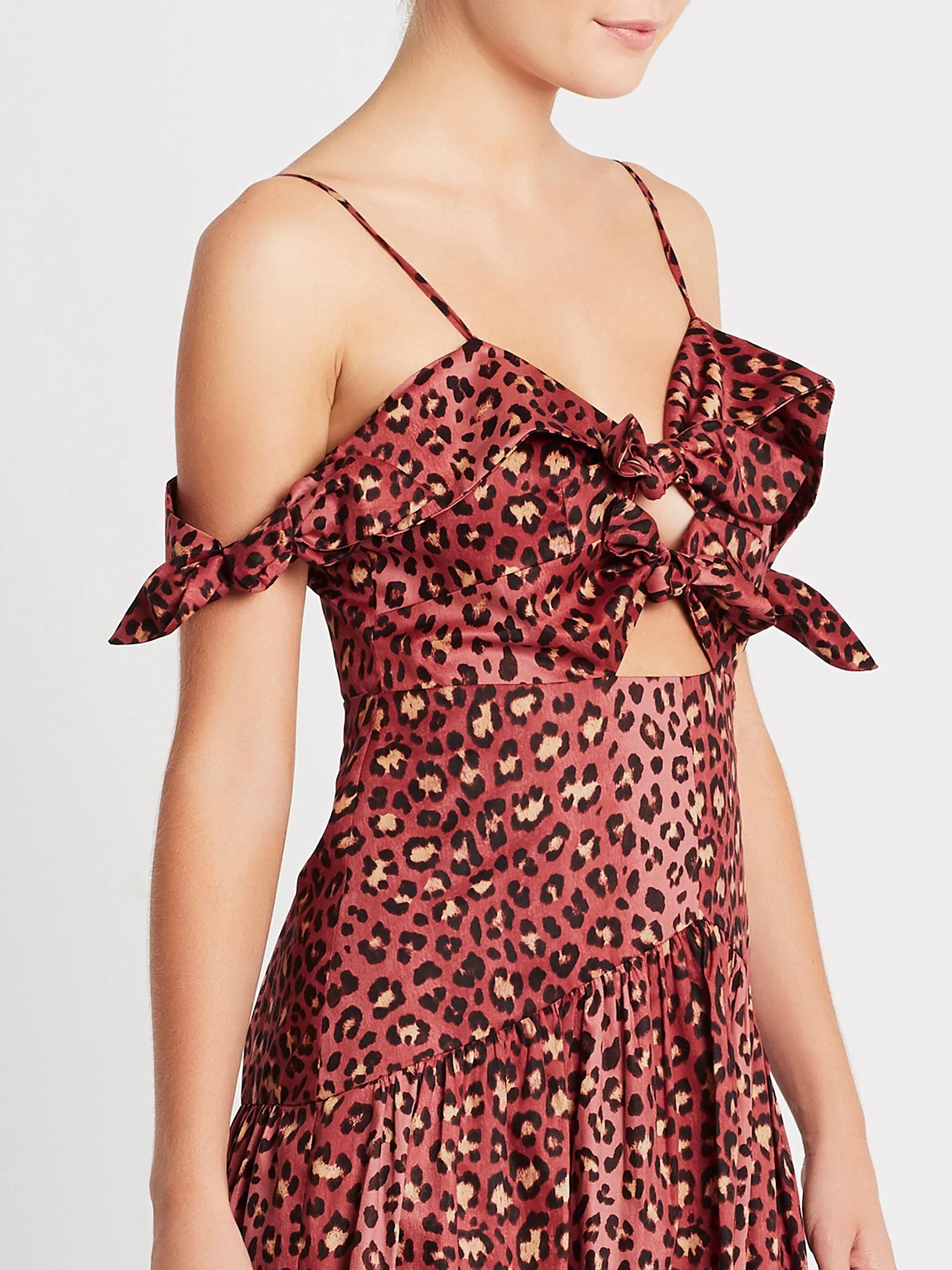 Leopard Bow Dress